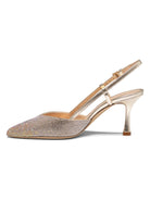 Gold NINALILOU "MYA 755" SLINGBACK