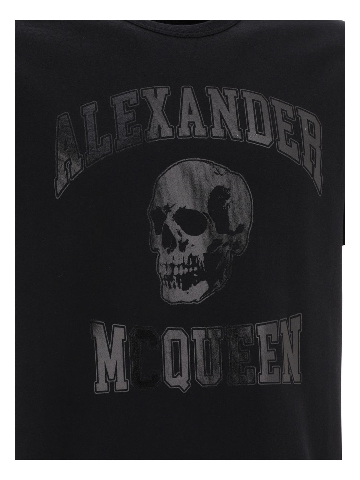 Black ALEXANDER MCQUEEN "SKULL" T-SHIRT