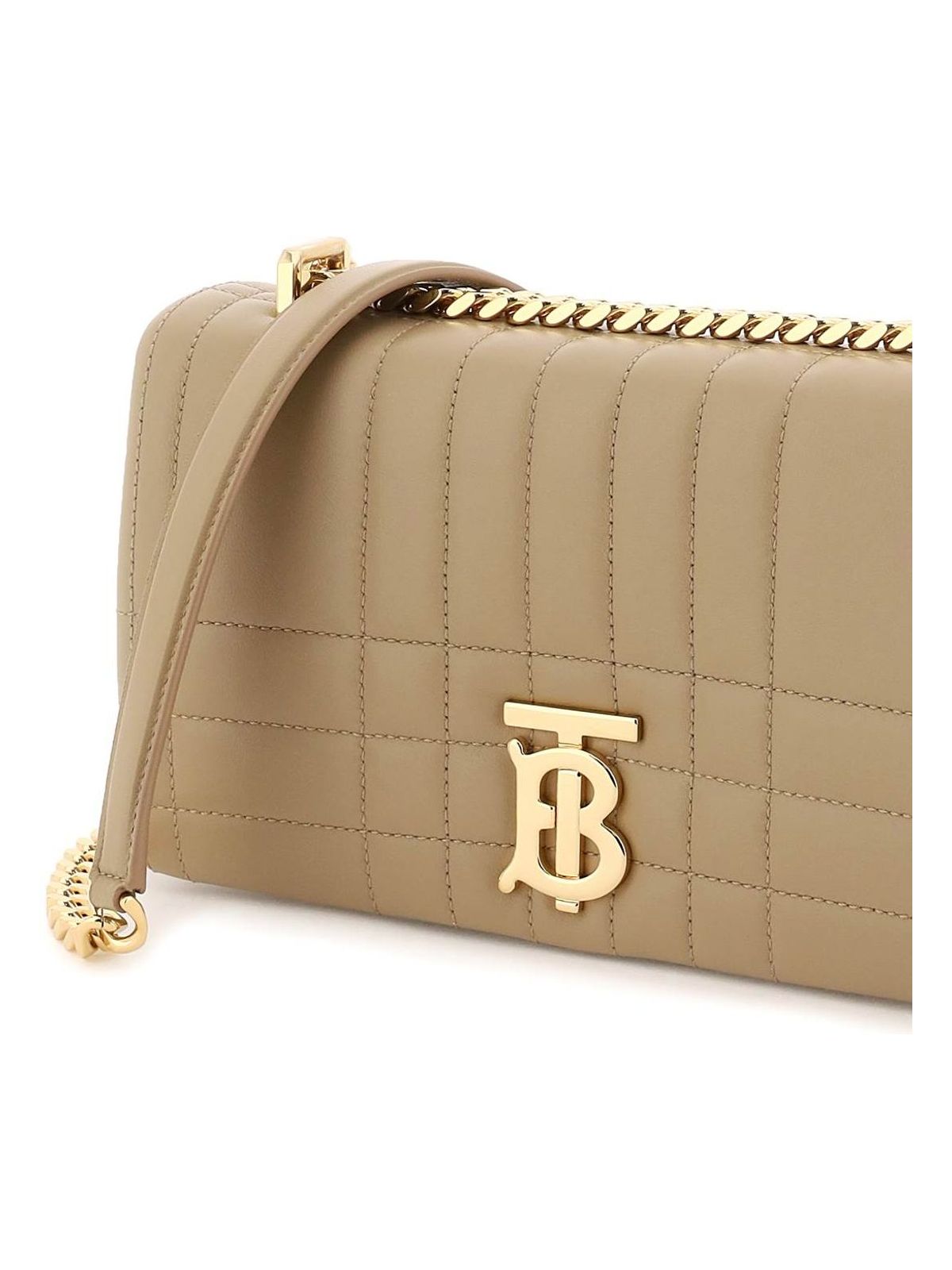 C4741 BURBERRY QUILTED LEATHER SMALL LOLA BAG
