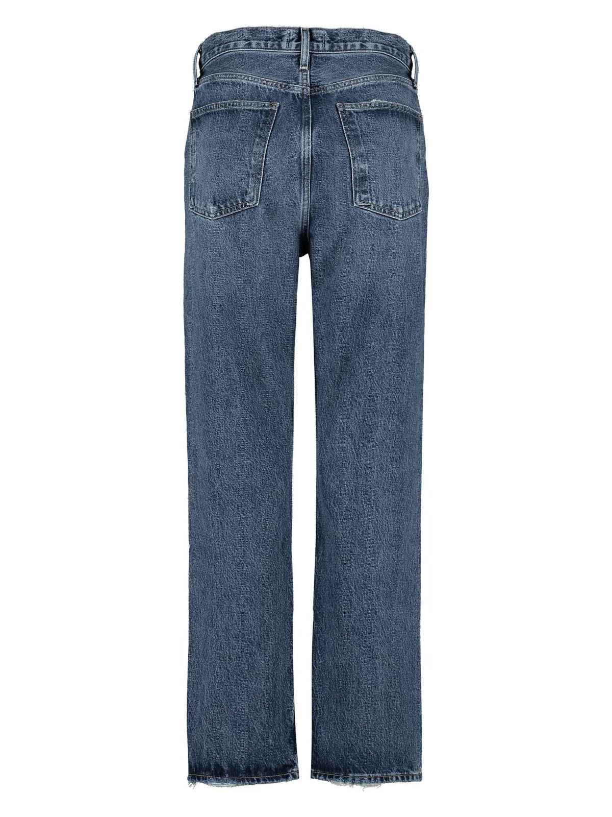 RNGE AGOLDE  STRAIGHT LEG JEANS FROM THE 90'S WITH HIGH WAIST