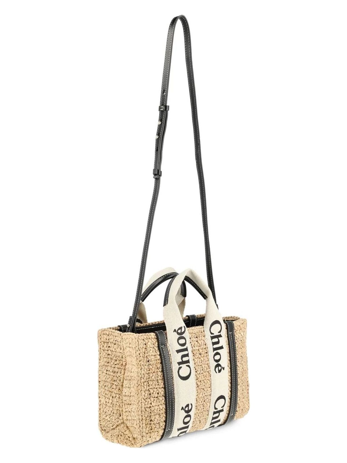 WOODY20H CHLOÉ WOODY SMALL TOTE WITH STRAP