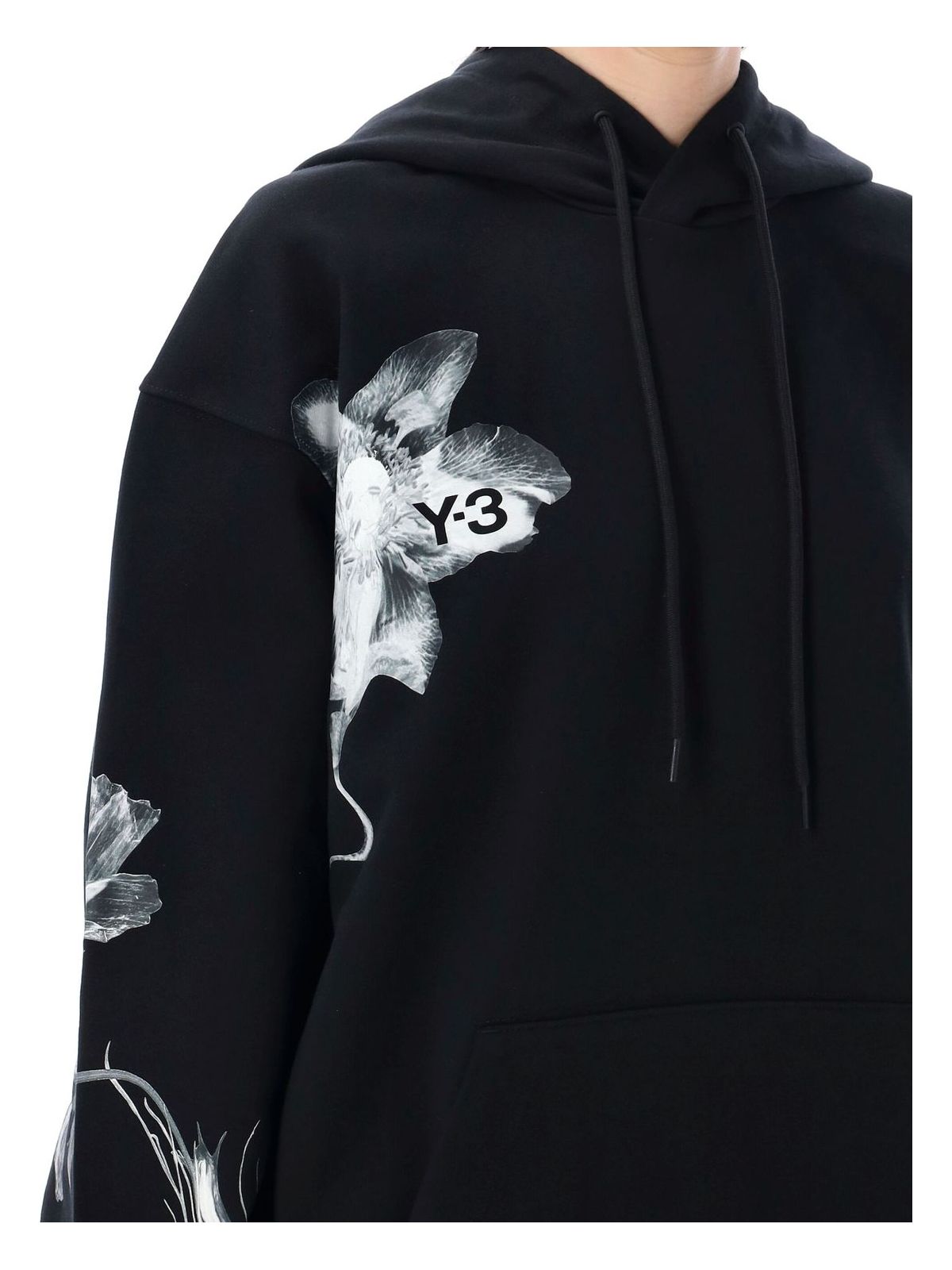 B Y-3 GRAPHICH FRENCH TERRY HOODIE