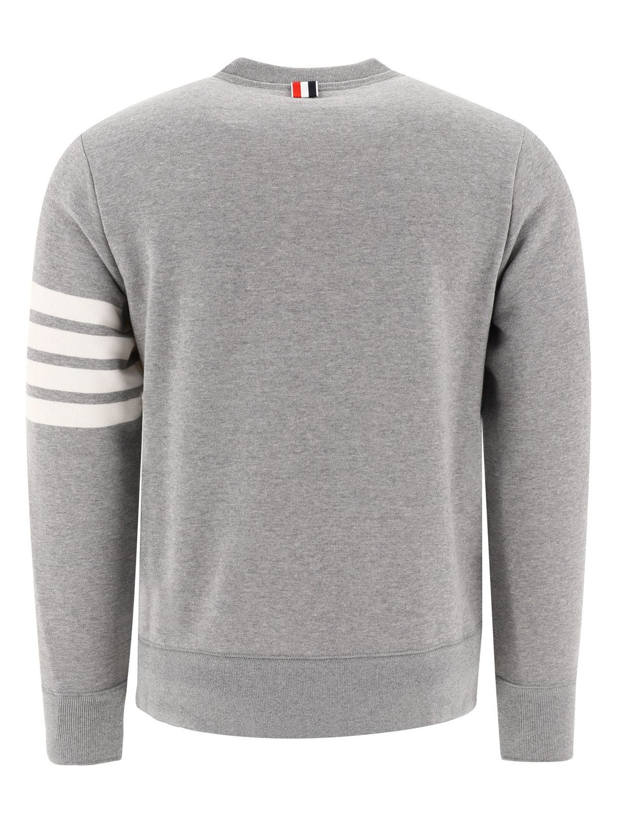 Grey THOM BROWNE "4-BAR" SWEATSHIRT