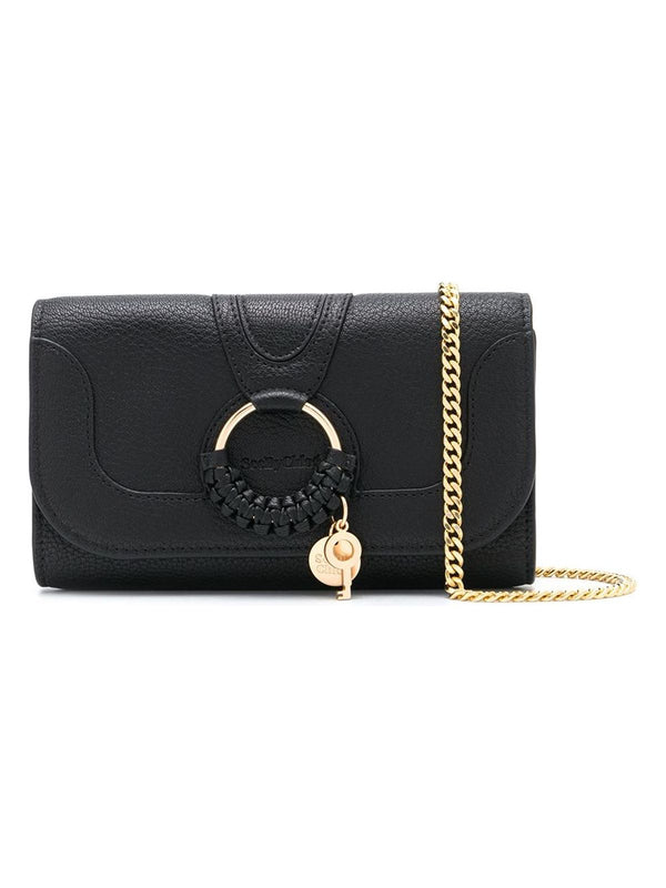 305001 SEE BY CHLOÉ HANA LEATHER WALLET ON CHAIN