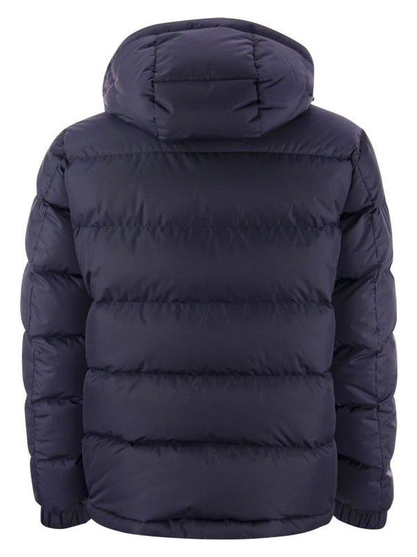 764 MONCLER GRENOBLE ISORNO - SHORT DOWN JACKET WITH HOOD