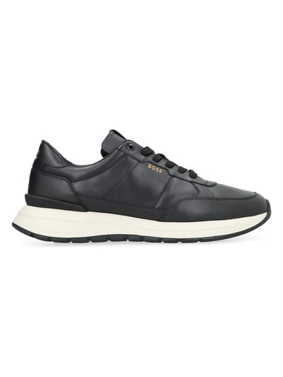 001 BOSS JACE LEATHER LOW-TOP SNEAKERS