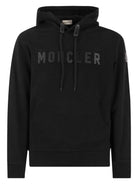 999 MONCLER LOGO-PRINTED HOODIE