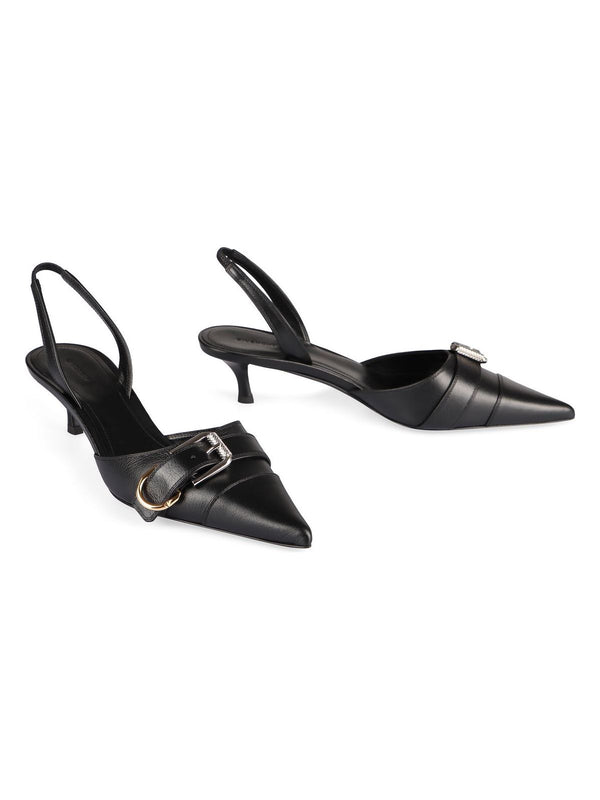 001 GIVENCHY VOYOU 45MM SLINGBACK SANDALS
