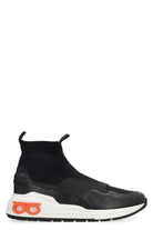 759688 FERRAGAMO KNITTED SOCK-STYLE SNEAKERS