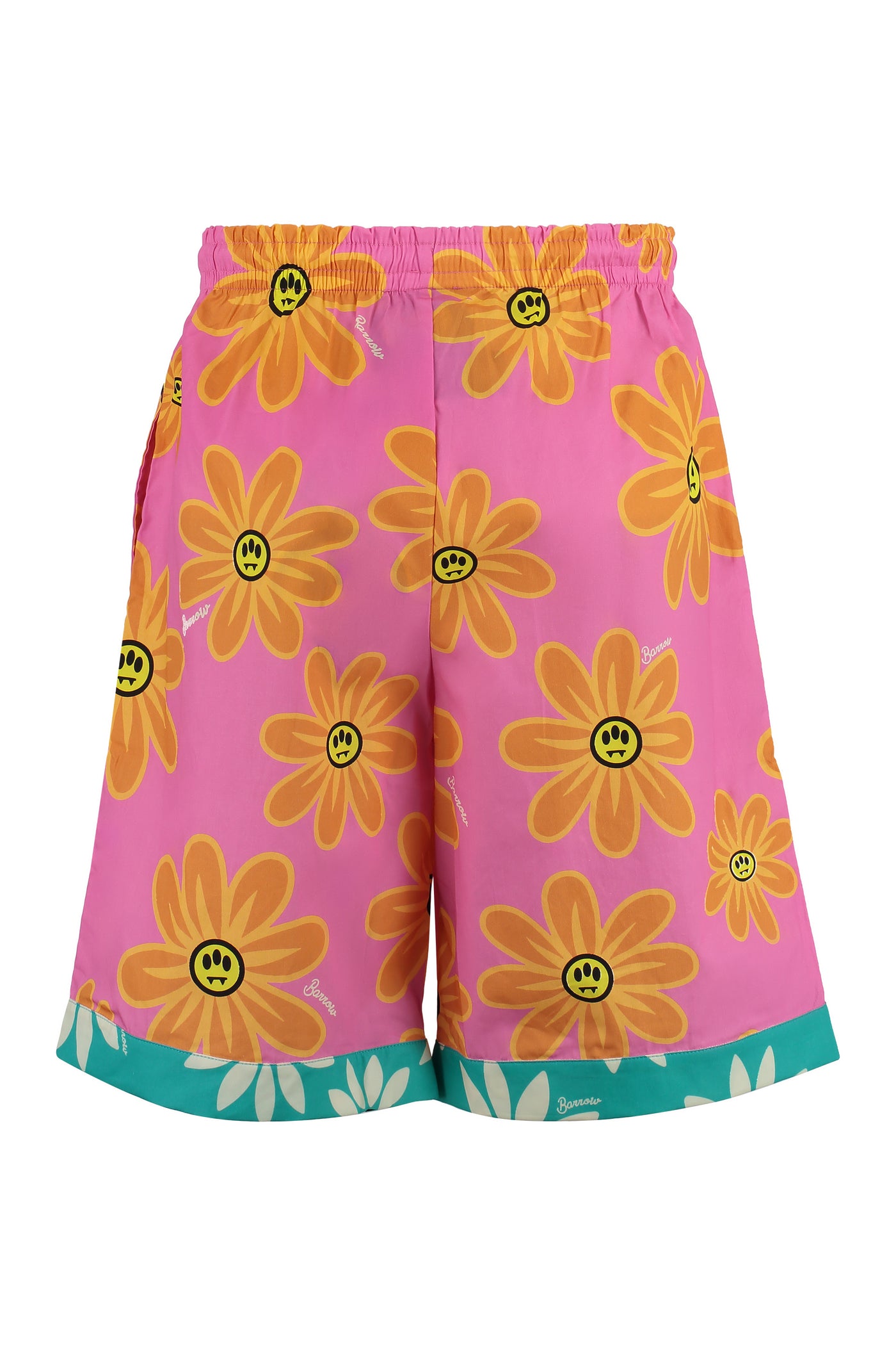 BW007 BARROW PRINTED COTTON SHORTS