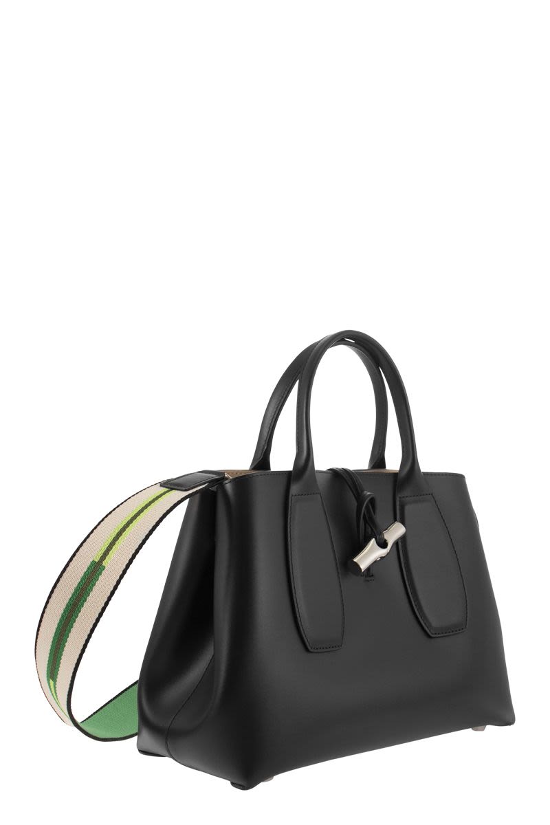 Longchamp Roseau - Bag With Fabric Handle And Shoulder Strap
