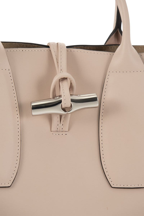 100% Original Longchamp roseau bucket bag canvas handbag shoulder bag  crossbody bags women ROSEAU Bucket bag XS