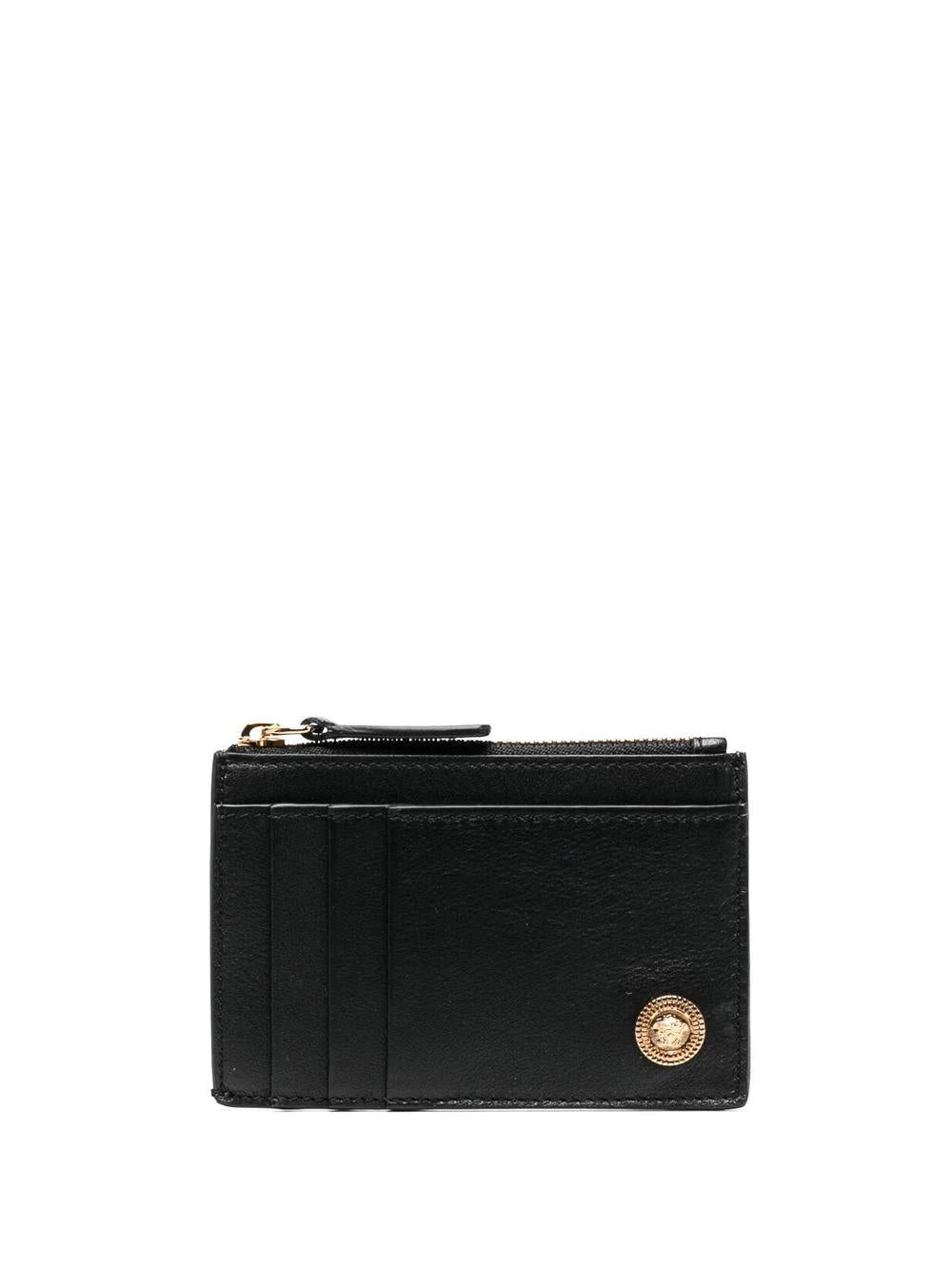 Versace Medusa Zipped Cardholder | LOZURI