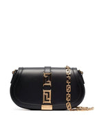 1B00V VERSACE GRECA GODDESS LEATHER CROSSBODY BAG