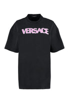 2B110 VERSACE LOGO COTTON T-SHIRT