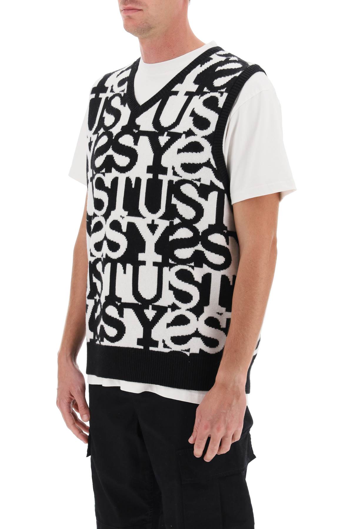 Stussy Stacked Sweater Vest