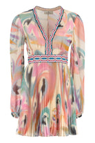 800 ETRO PRINTED SATIN DRESS