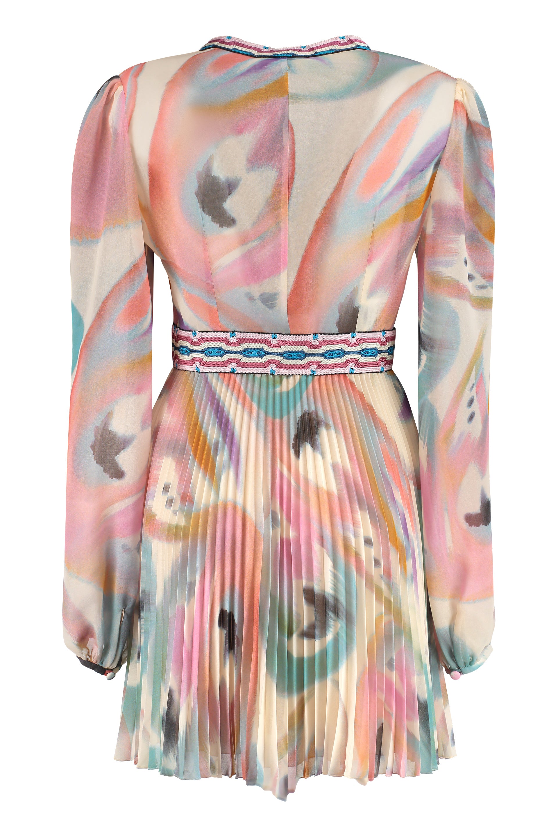 800 ETRO PRINTED SATIN DRESS