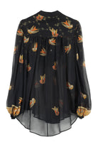 1 ETRO PRINTED GEORGETTE BLOUSE