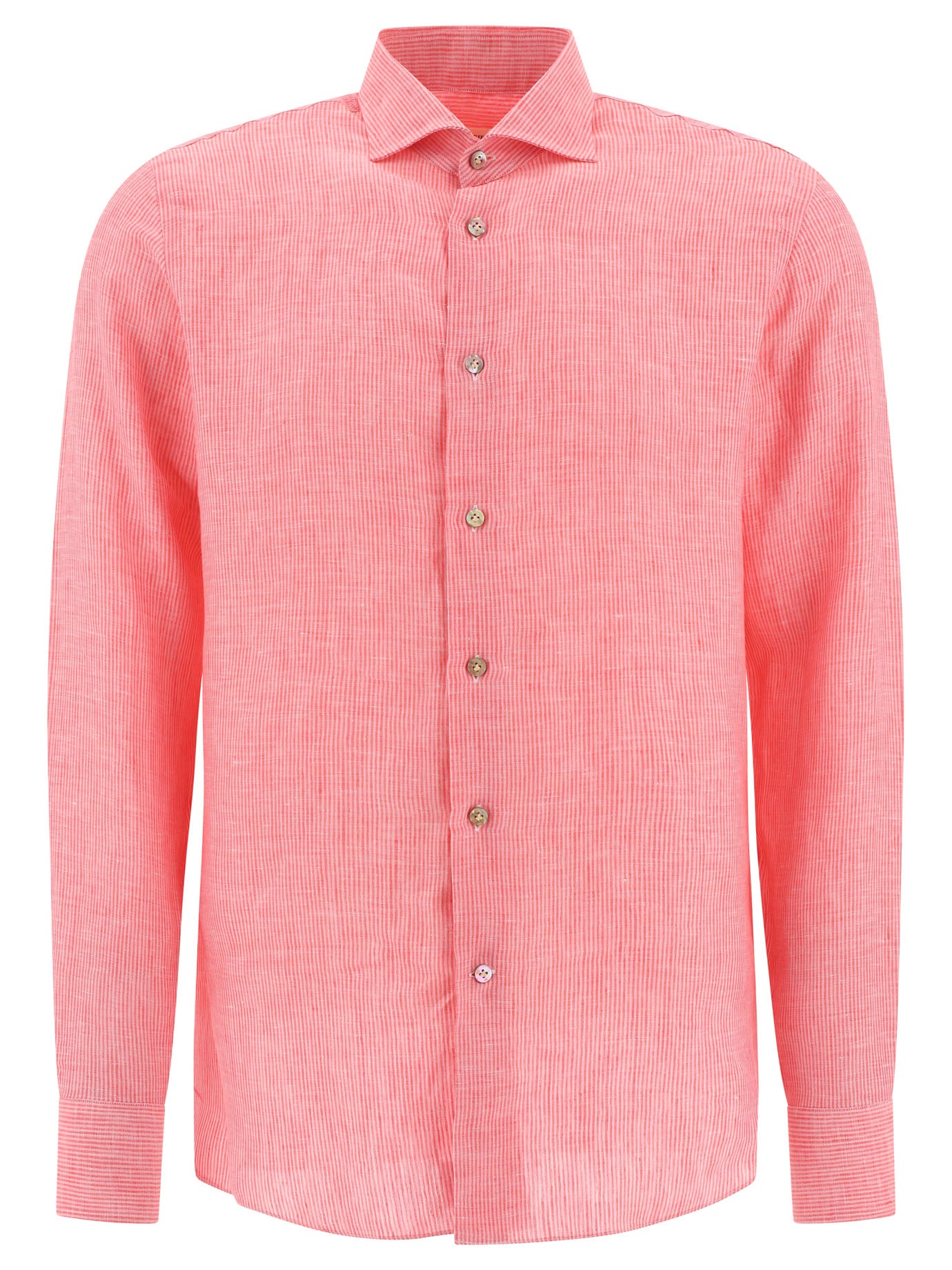 Pink BORRIELLO STRIPED SHIRT