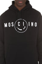 J1555 MOSCHINO COUTURE COTTON HOODIE