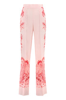 600 ETRO PRINTED SILK PANTS