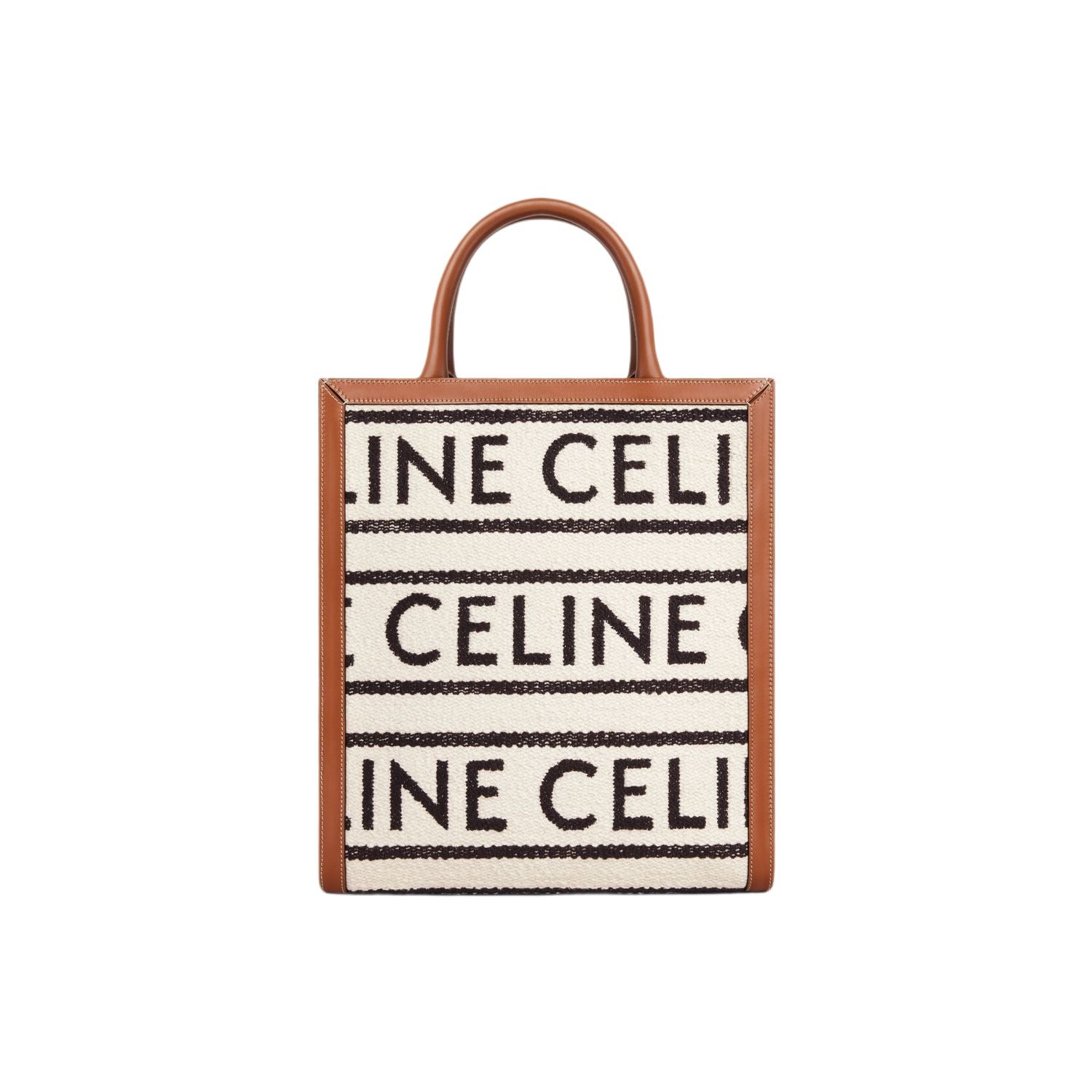 Céline CELINE Small Vertical Cabas Tote Bag Canvas 2way White  192082BNZ.02NT 41168a Cloth ref.909694 - Joli Closet
