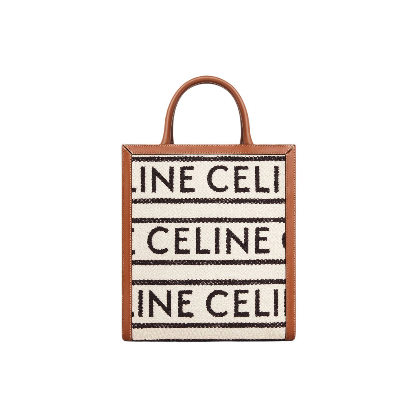 Celine White Mini Vertical Cabas Tote