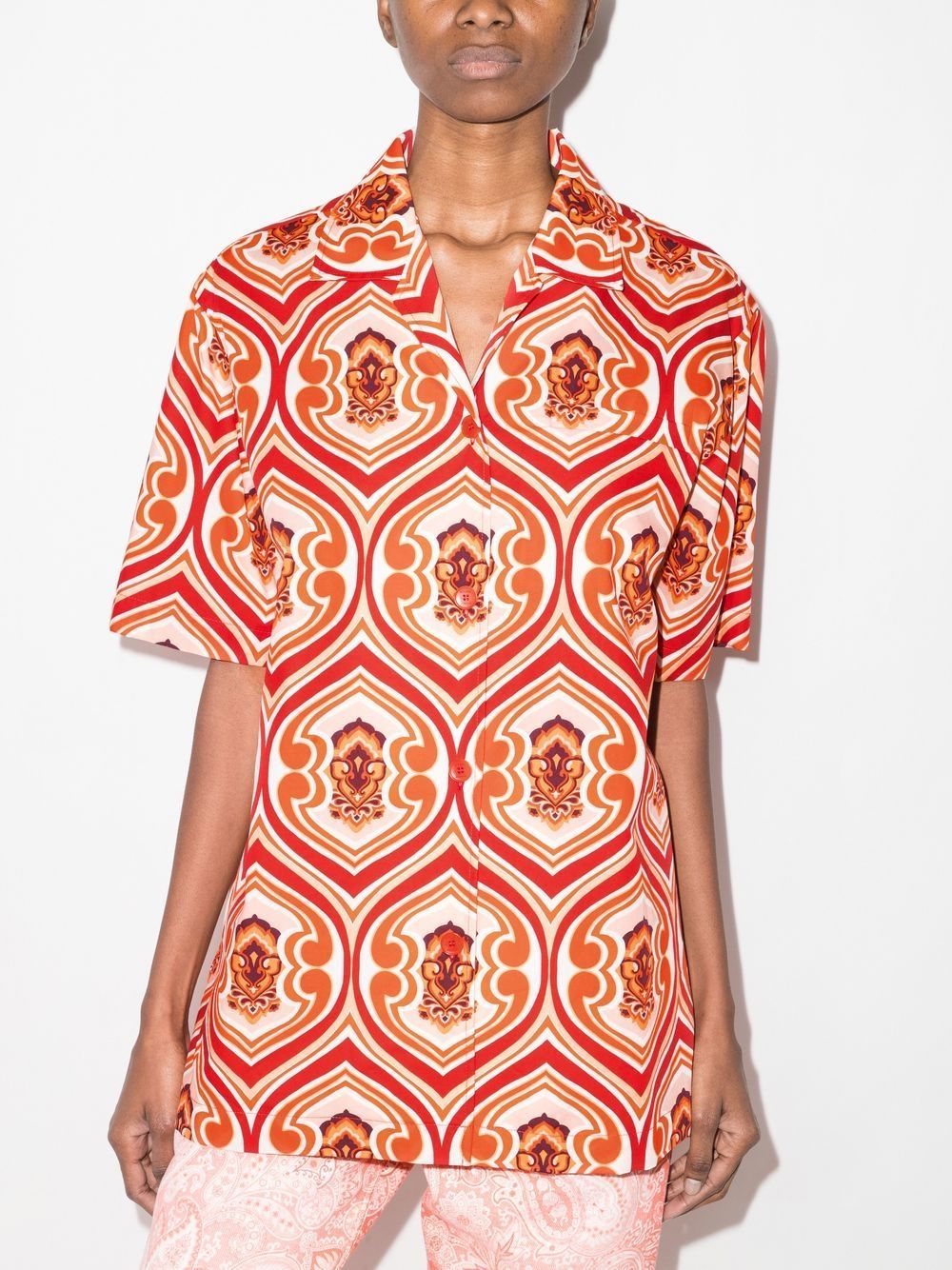 750 ETRO geometric-print shirt