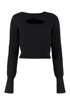 Z99 PINKO MOCACCINO LONG SLEEVE SWEATER