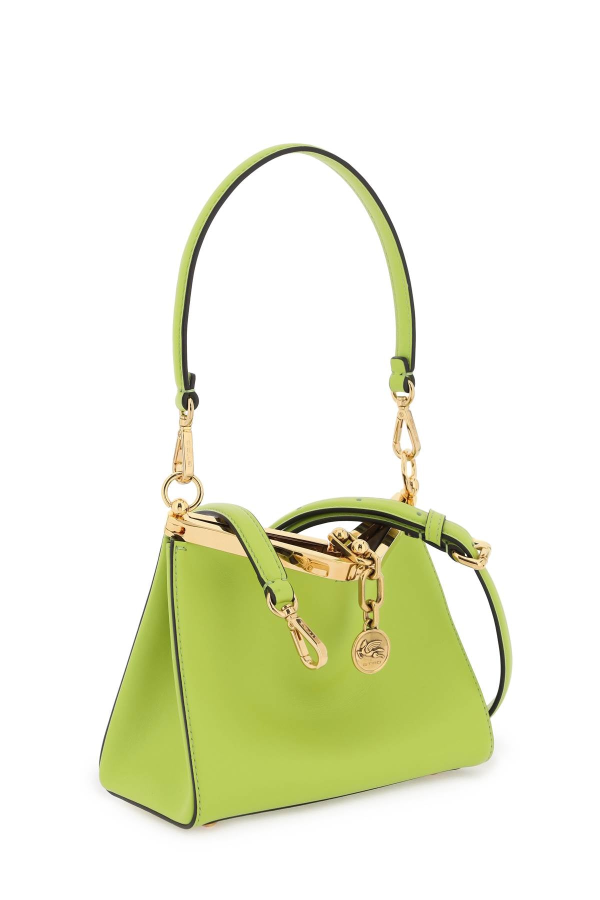 Dolce & Gabbana Small Sicily Bag Green Leather - Os