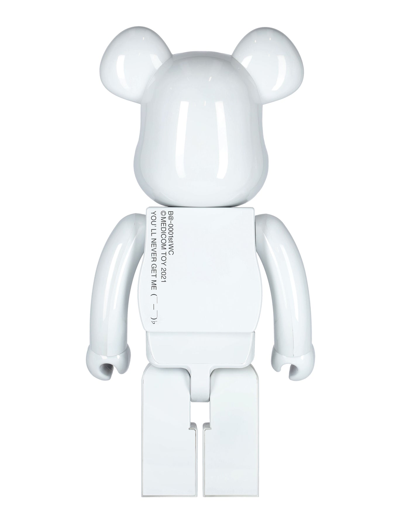 WHITE MEDICOM TOY BE@RBRICK 20TH ANNIVERSARY MODEL (21C10001STF_W