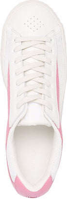 WAPP BY FAR RODINA WHITE AND PASTEL PINK GRAINE