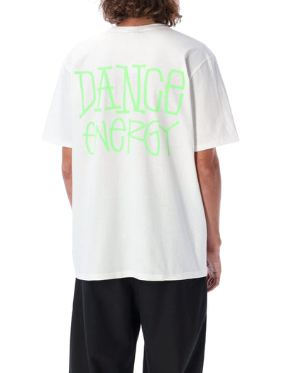 WHIT STUSSY DANCE ENERGY T-SHIRT