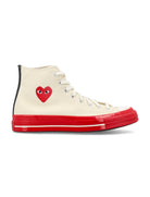 2 COMME DES GARÇONS PLAY CHUCK 70 CDG HIGH RED SOLE