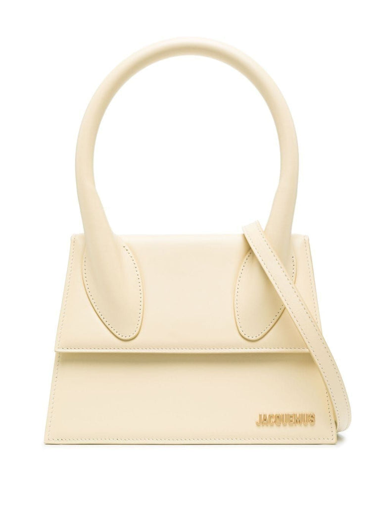 Le grand chiquito linen handbag Jacquemus Beige in Linen - 33290623