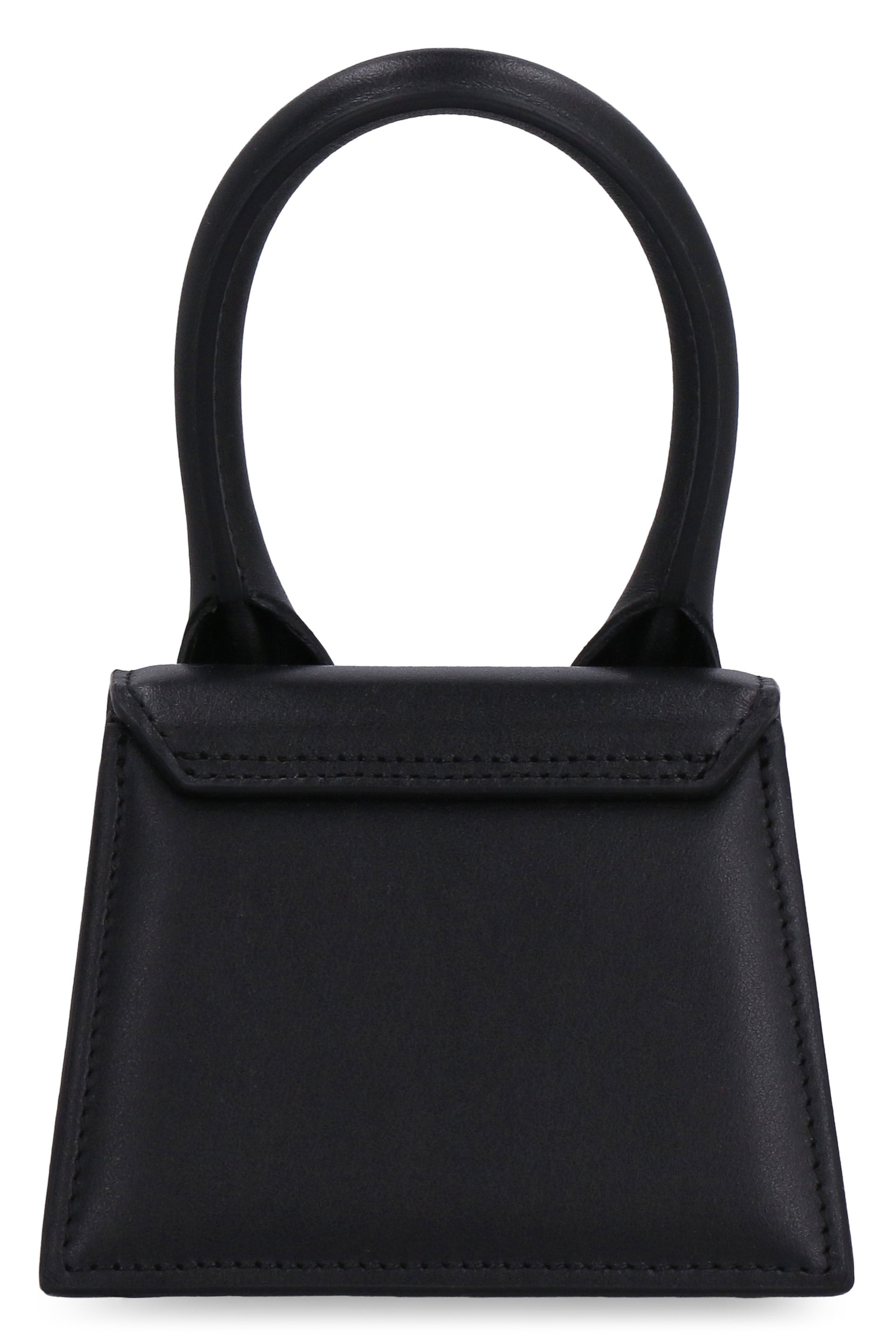 ＪACQUEMUS top Black cowhide bag