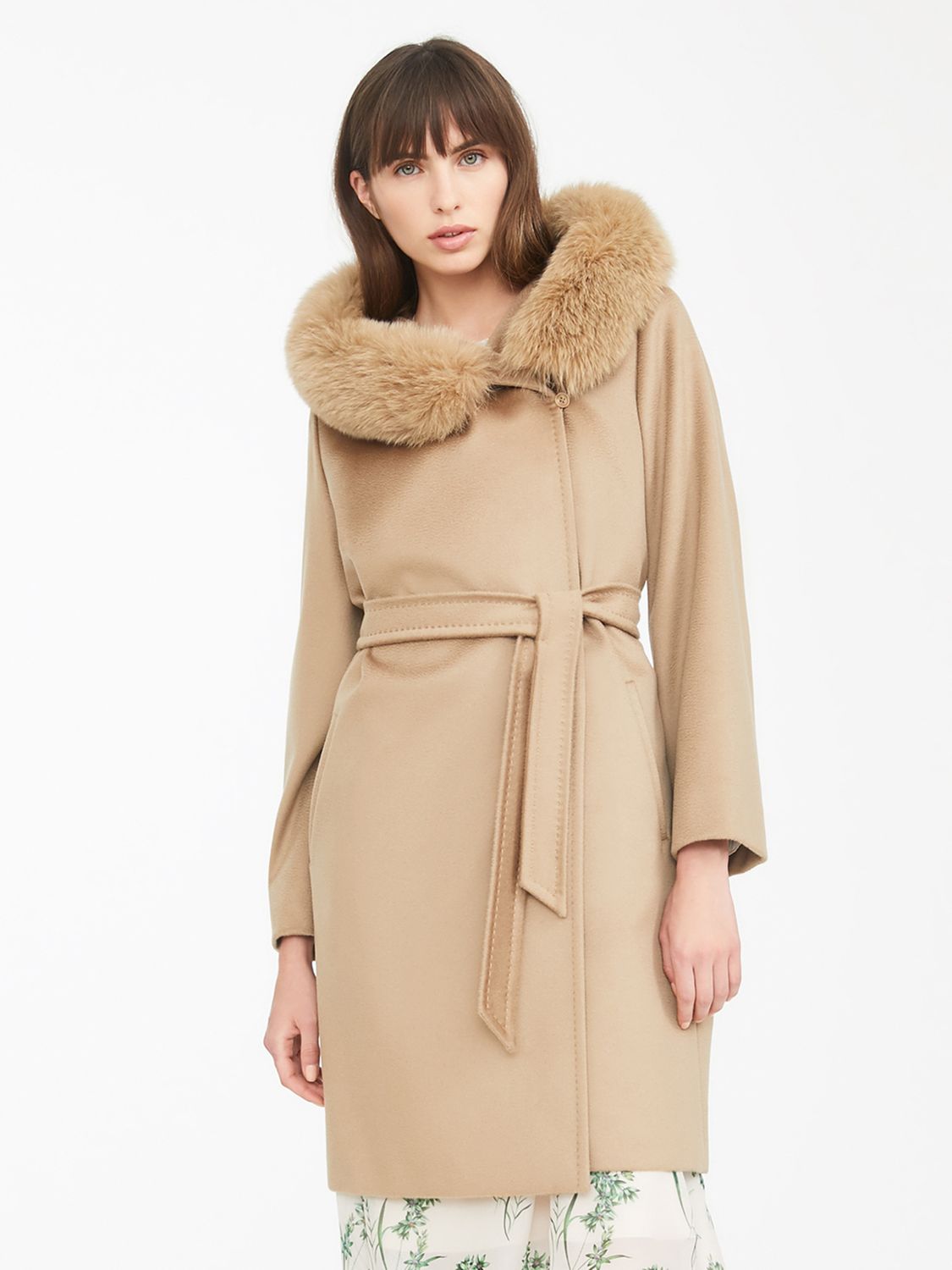 MAX MARA STUDIO MANGO Coat CAMEL – LOZURI