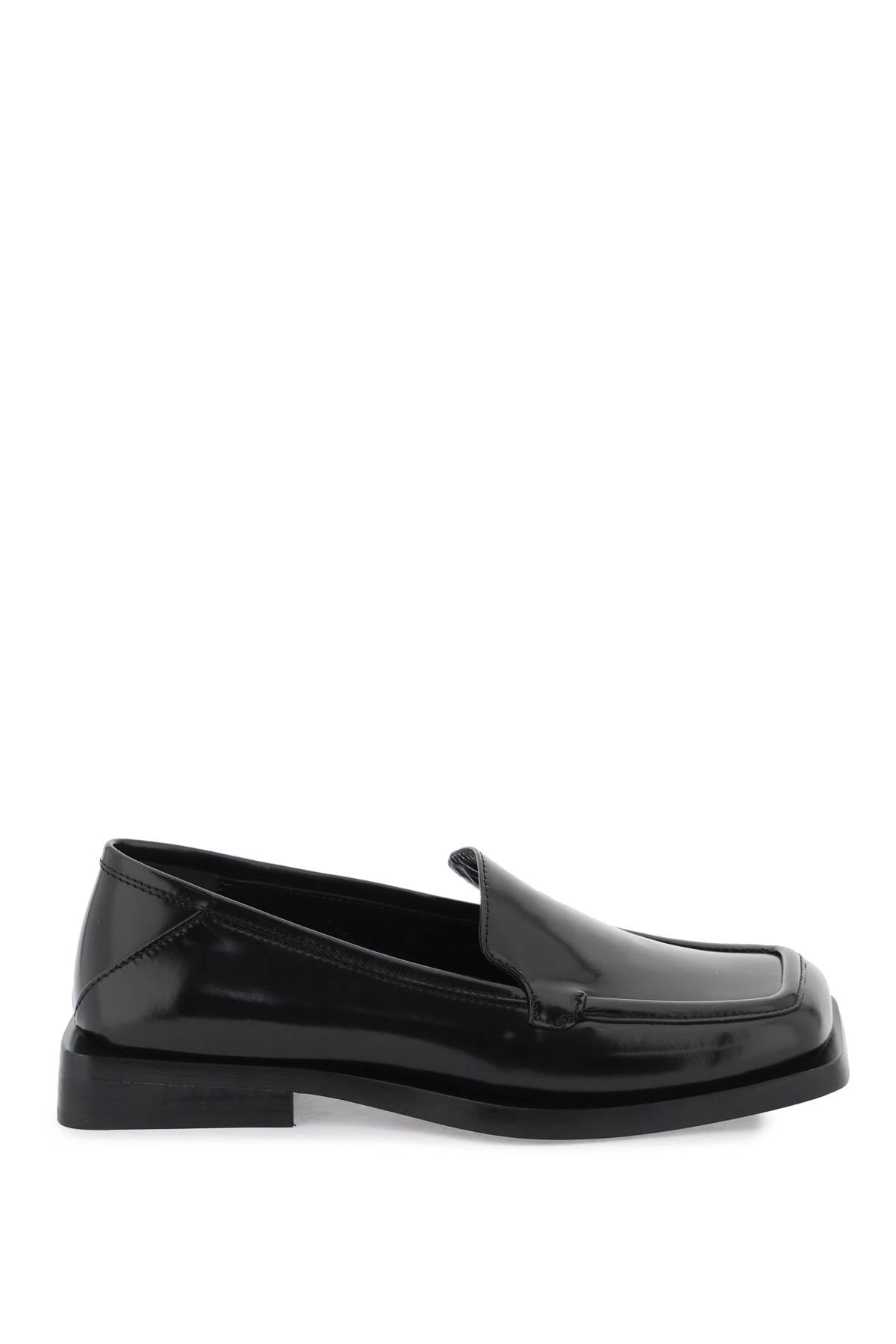 Brushed Leather Micol Loafers LOZURI