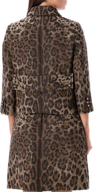 S8180 DOLCE & GABBANA LEOPARD FORMAL JACKET