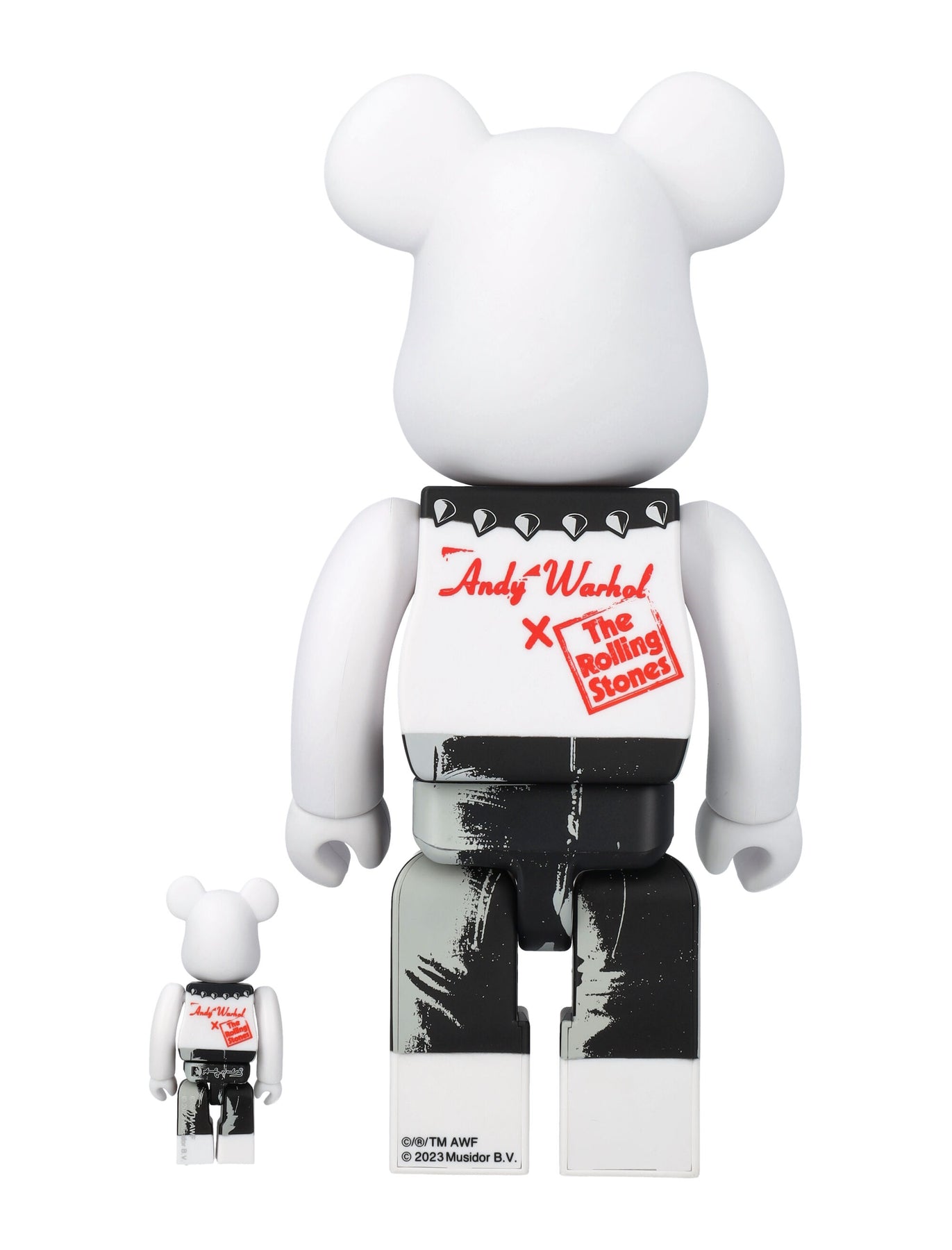 100% + 400% Rolling Stones Be@rbrick Multicolor | LOZURI