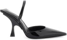 100 THE ATTICO  FAUX LEATHER SLINGBACK PUMPS