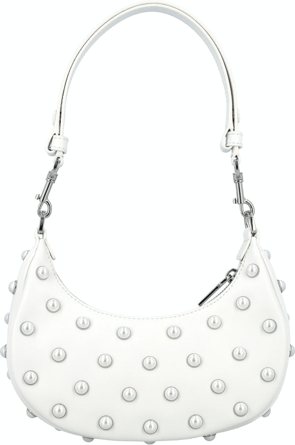 Small Curve Pearl Leather Bag with Adjustable Strap LOZURI