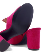 Fuchsia VIA ROMA 15 "STONDATO" SANDALS