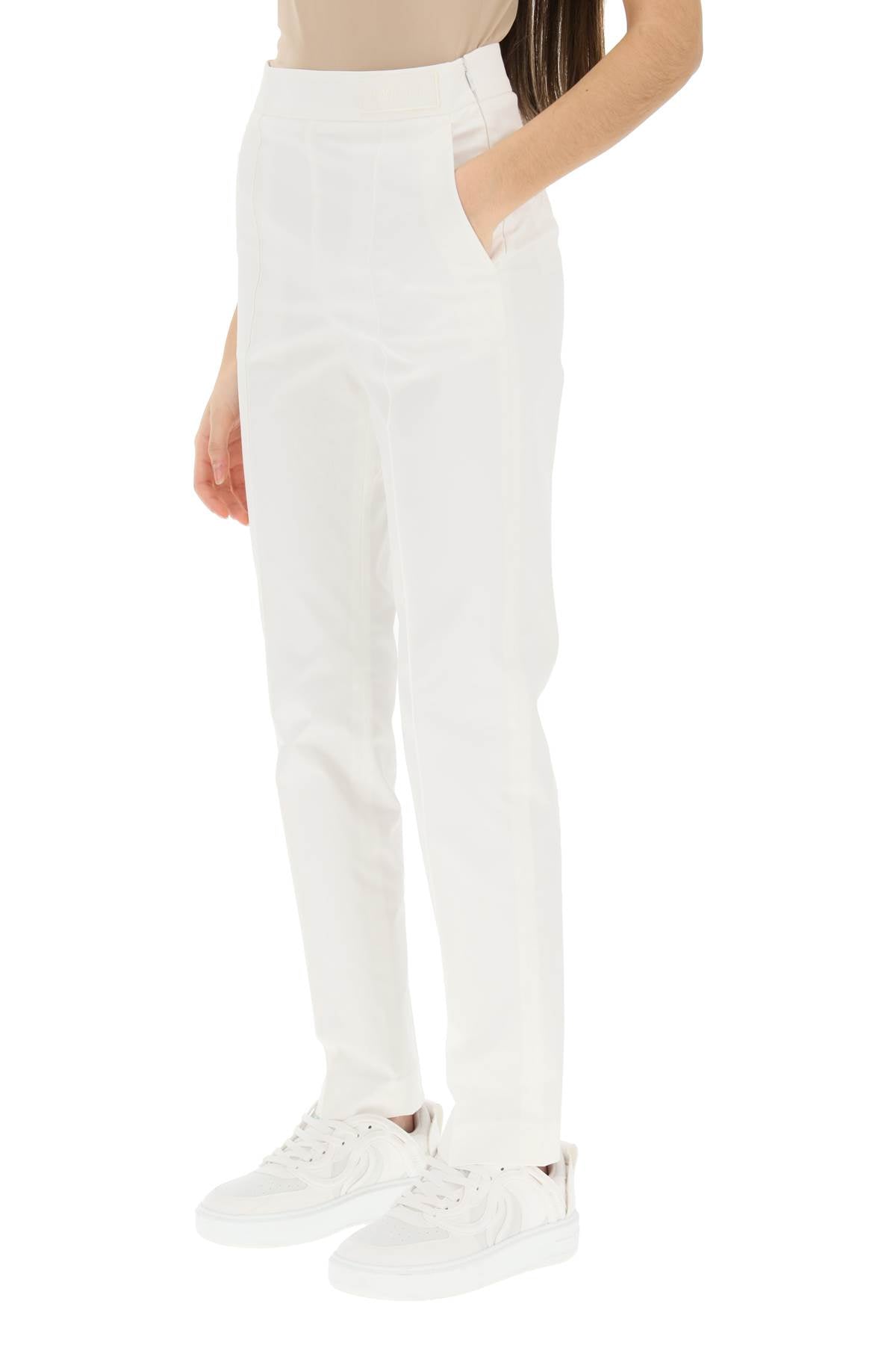 INAYA BY STUDIO LIBAS CIGARETTES 15 STRETCHABLE COTTON CIGARETTE PANTS  COLLECTION - textiledeal.in
