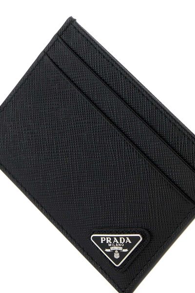 Prada Logo-plaque Card Holder