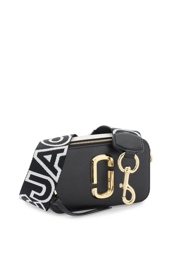 Marc Jacobs Black & Goldtone The Snapshot Leather Crossbody Bag, Best  Price and Reviews