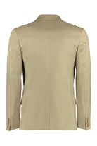 LZ8 VALENTINO COTTON DOUBLE-BREASTED BLAZER