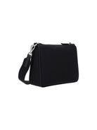 F0002 PRADA PRADA PLAQUE LEATHER SHOULDER BAG.