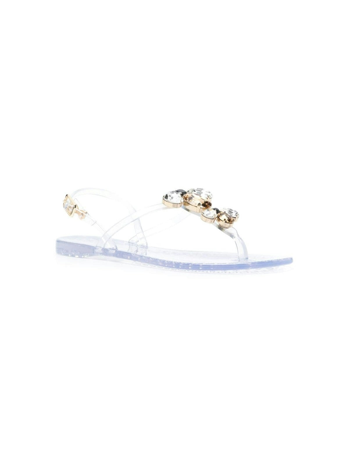 APBEA9600 CASADEI JELLY THONG SANDALS